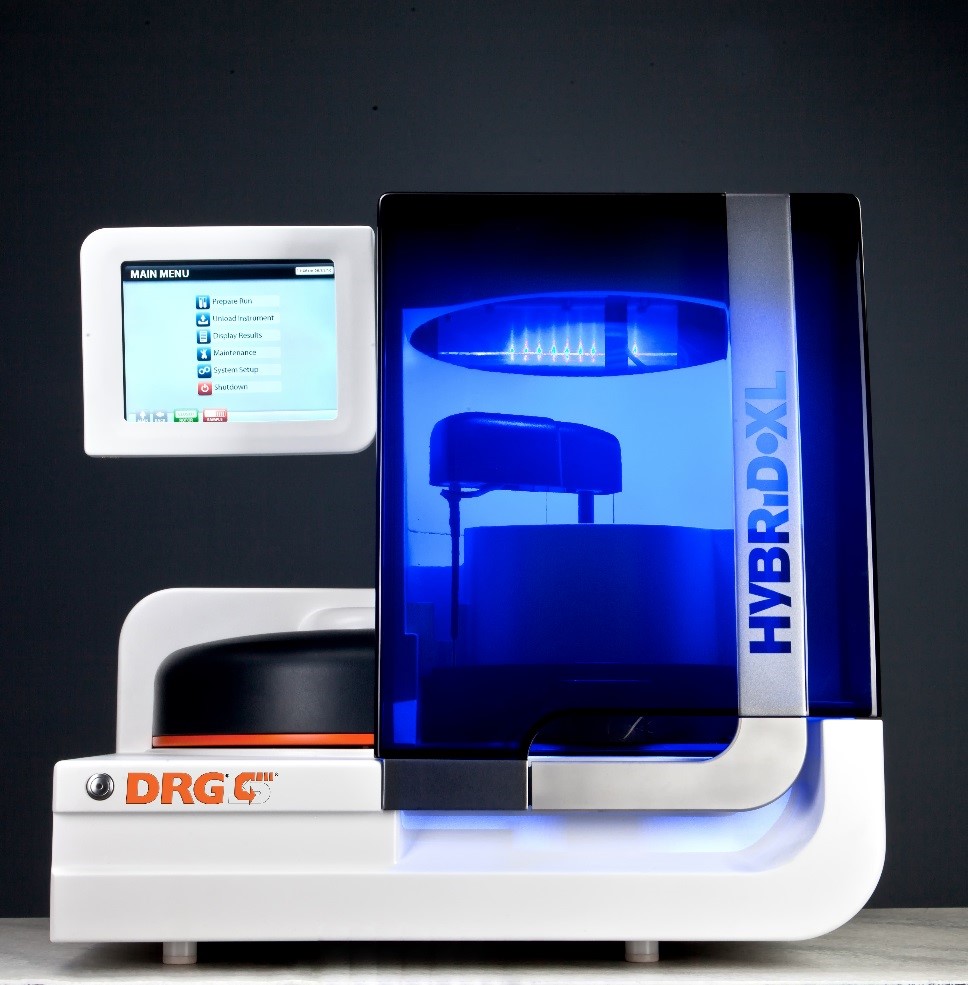IGZ Instruments, DRG Hybrid XL – Vollautomatischer Analyzer für Immunoassays und Klinische Chemie