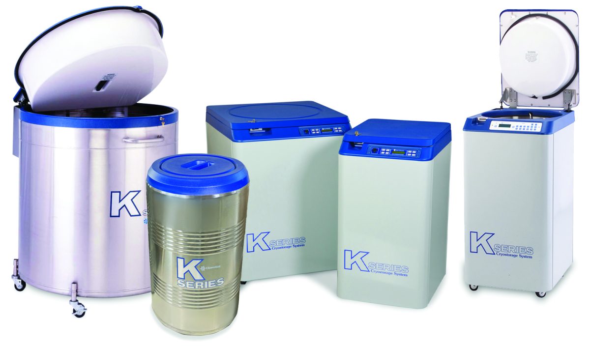 IGZ Instruments, Cryogenic Storage Systems K Series Cryostorage System