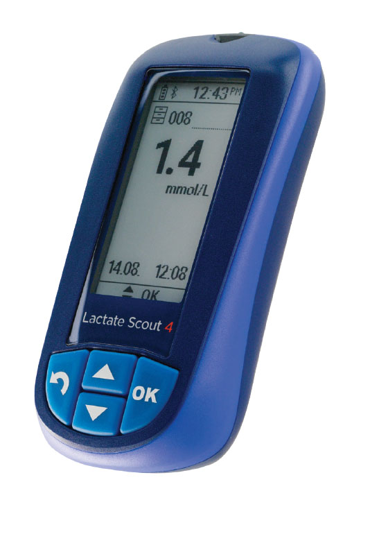 IGZ Instruments, Lactate Scout 4 handheld lactate meter