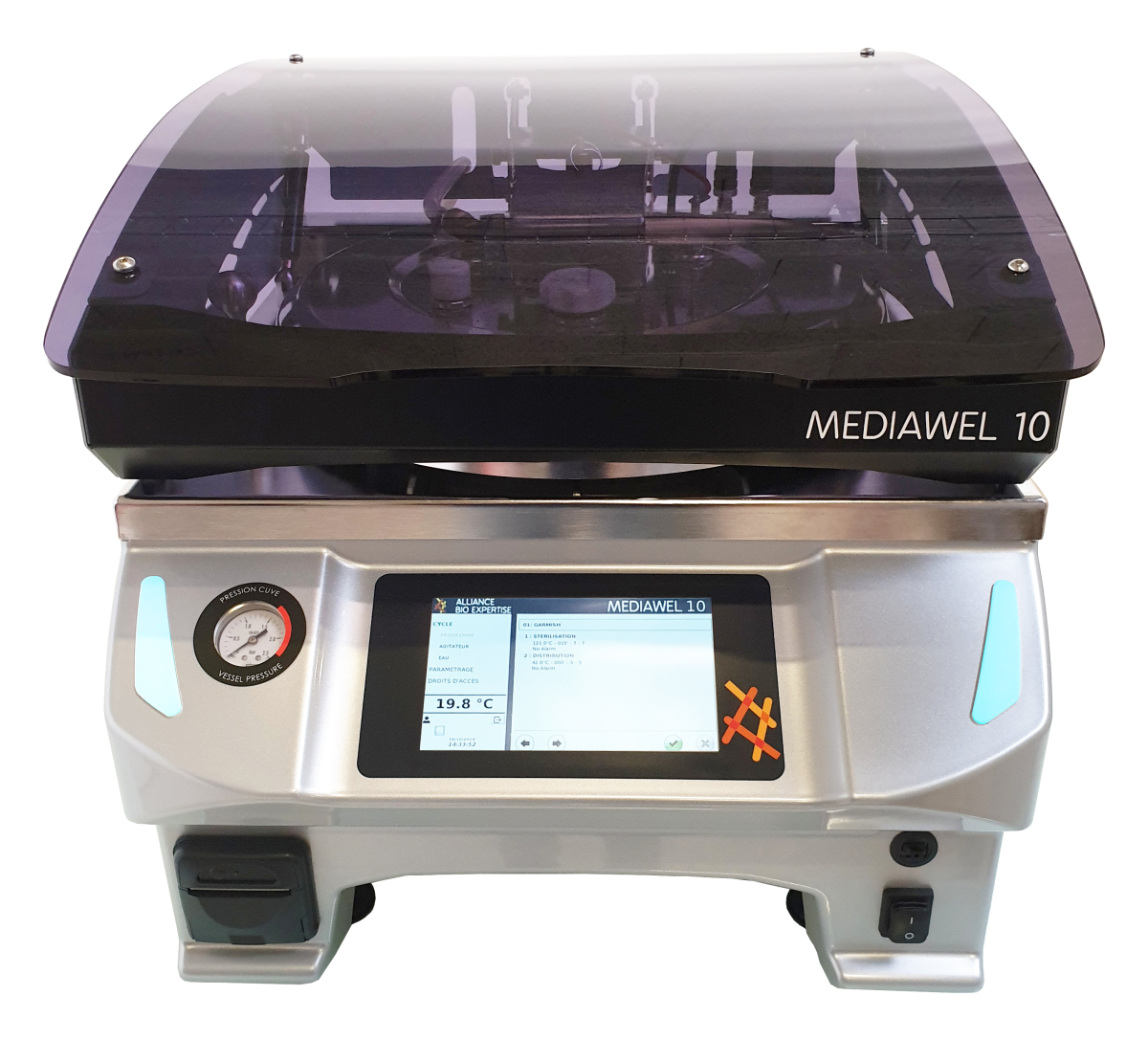 IGZ Instruments, Mediawel 10L – Media Prepartor