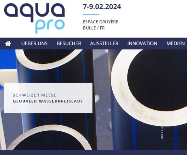 IGZ Instruments, Aqua Pro – Salon suisse du cycle global de l’eau
